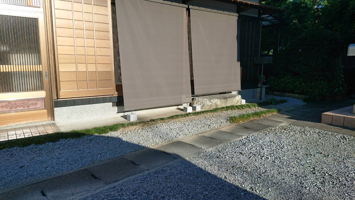 アリックスのスタイルシェード設置の施工後の写真1