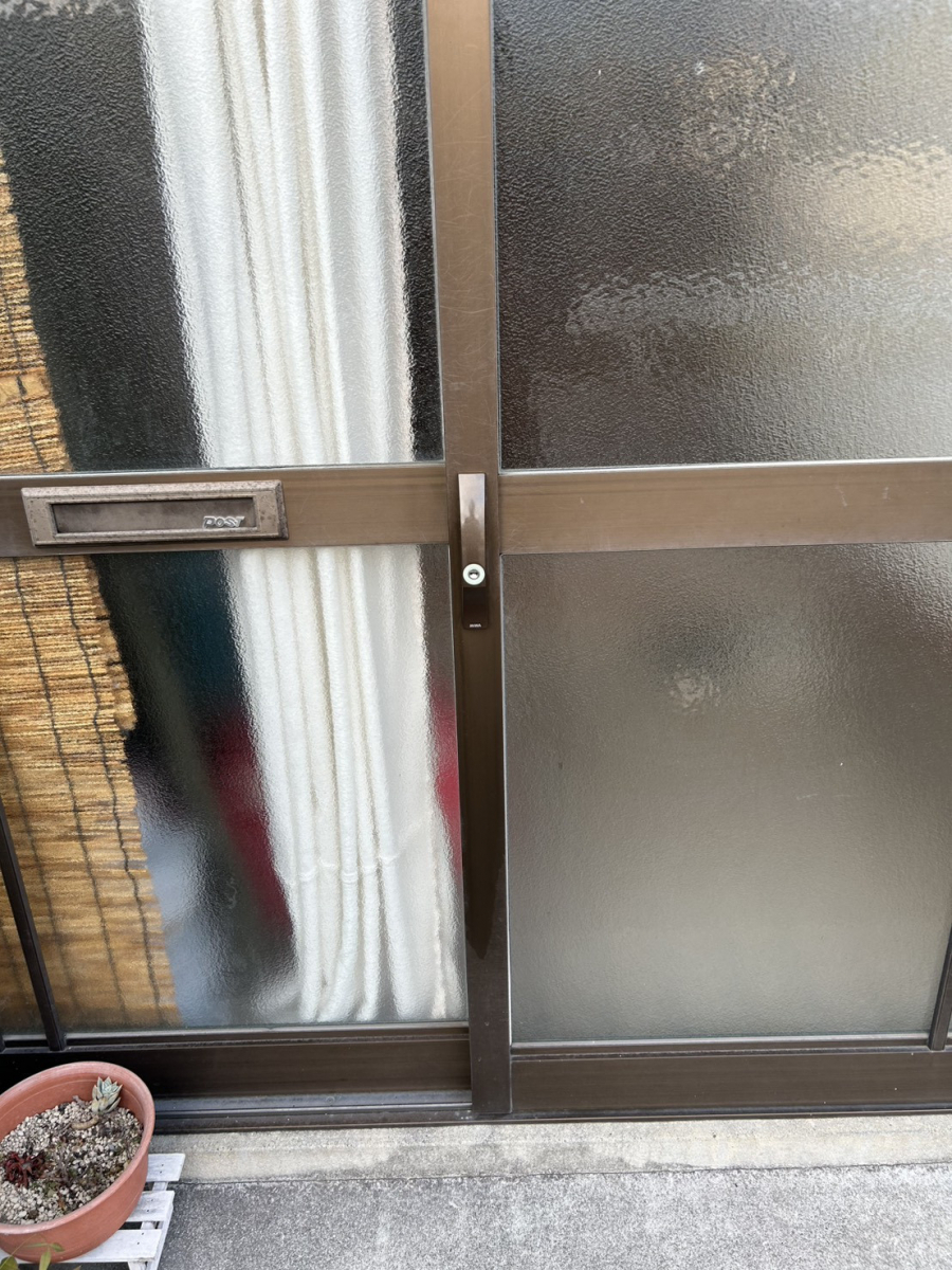 アリックスの古い引戸でも大丈夫！短時間で終わる玄関の錠交換で防犯アップの施工後の写真2