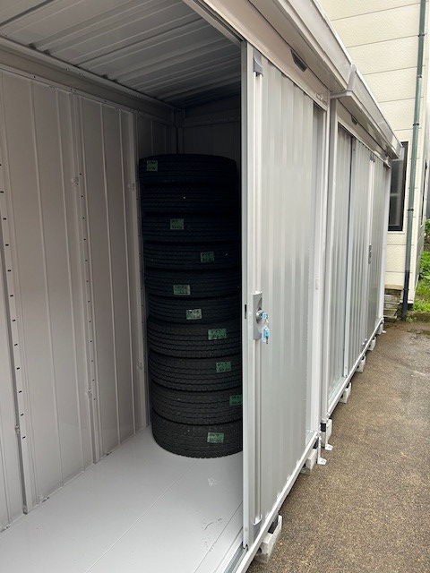 鳴和トーヨー住器のイナバ物置設置の施工後の写真2