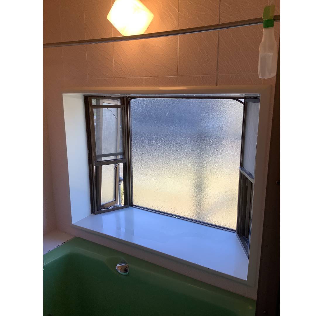 茂木トーヨー住器　茂木の浴室を温かく！サッシ入れ替えました　　栃木県芳賀郡の施工前の写真1