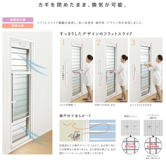山商トーヨー住器の古くなった勝手口を最新仕様に交換!防犯・採光・通風が整うリシェントで快適にの施工事例詳細写真2
