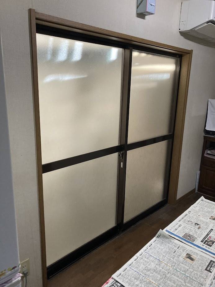 山商トーヨー住器の長崎市　内窓取付　インプラスの施工前の写真1