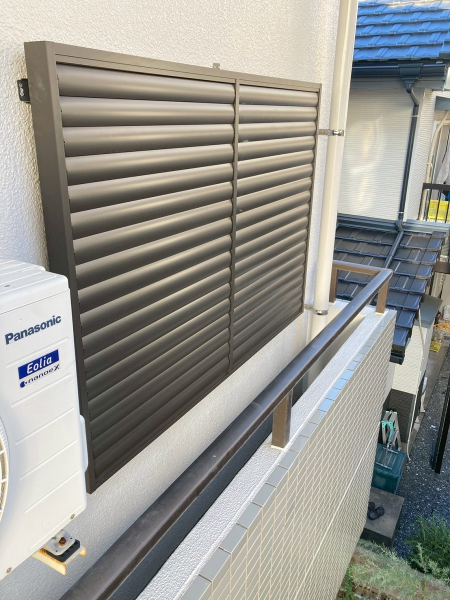 山商トーヨー住器の5つの機能を両立させた面格子を取付ましたの施工後の写真3