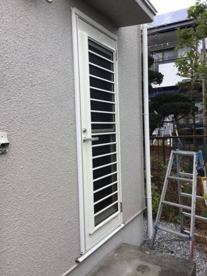 茂木トーヨー住器　宇都宮の勝手口　風通りよくなりました。施工事例写真1