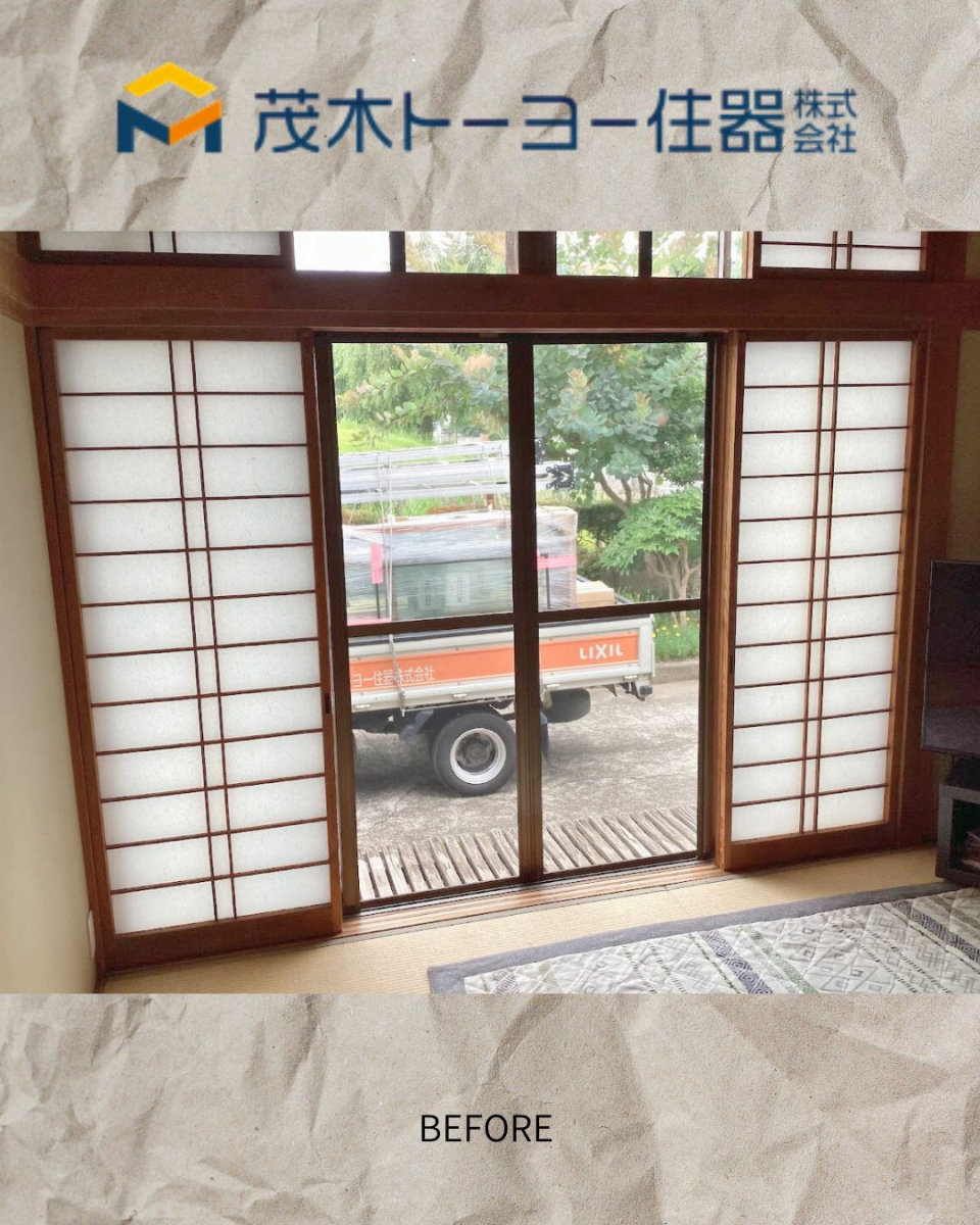 茂木トーヨー住器　宇都宮の断熱・遮音性能に驚きのインプラス(お客様談)の施工前の写真1