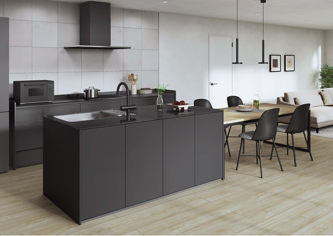 スタイリッシュで機能的!LIXILのキッチン「ノクト」ご紹介♪ サントーヨー住器のブログ 写真1