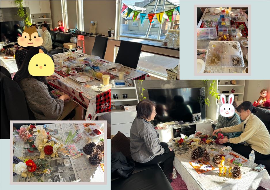 手作りしめ縄飾り★ サントーヨー住器のブログ 写真1