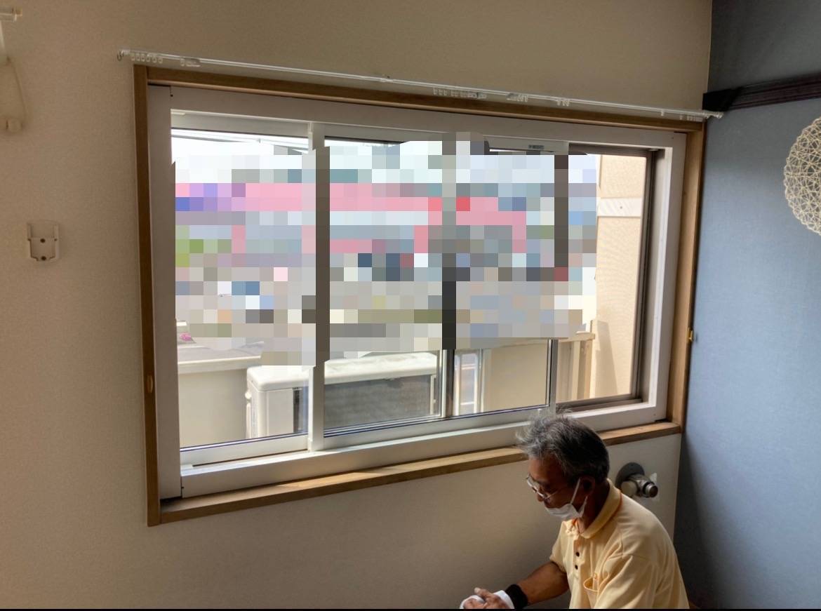 サントーヨー住器の【八戸市】壁等を壊さず、お家に住まいながら窓リフォームの施工後の写真2