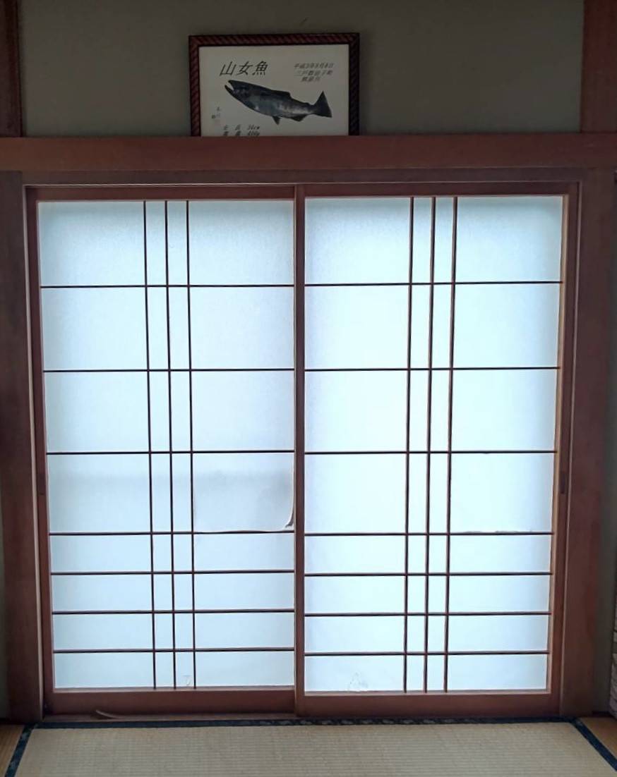サントーヨー住器の【八戸市】寒さ対策のため、和障子を内窓へ交換の施工前の写真1