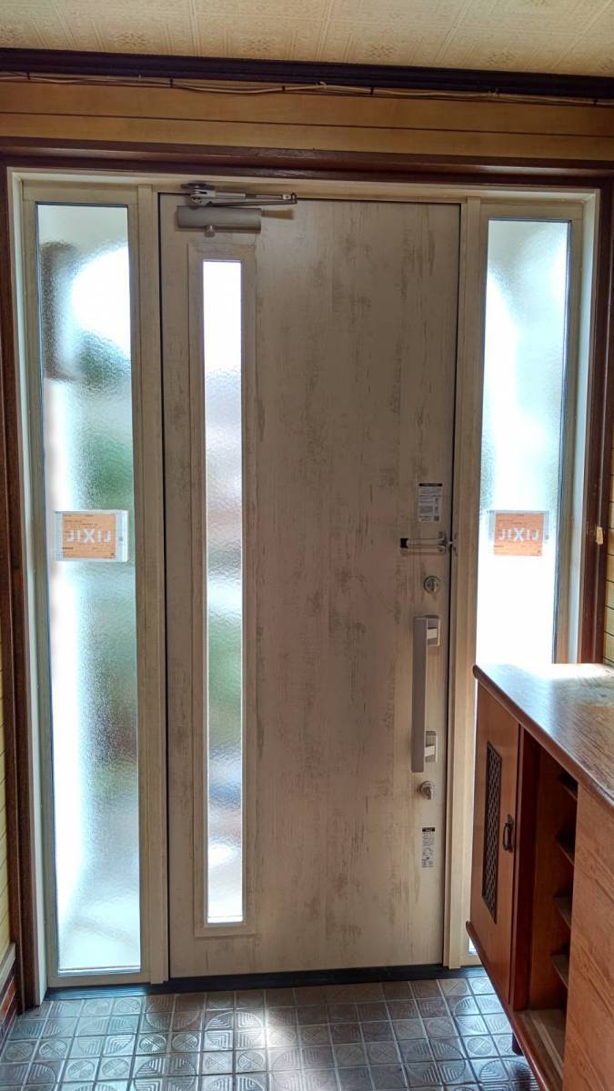 サントーヨー住器の開閉不良の玄関をどうにかしたい🤨の施工後の写真2