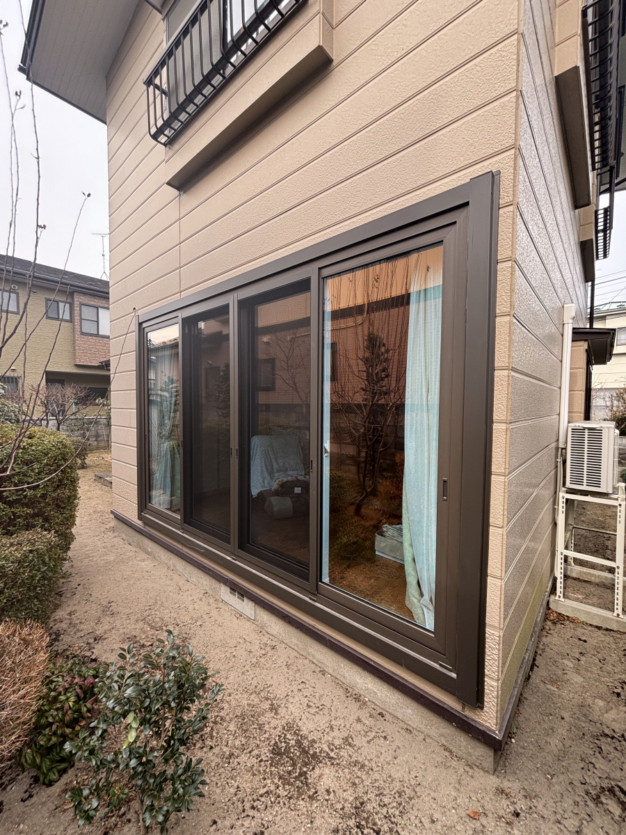 サントーヨー住器の【八戸市】他社さんには断られてしまって、窓リフォームできますか?2025先進的窓リノベ工事の施工後の写真1