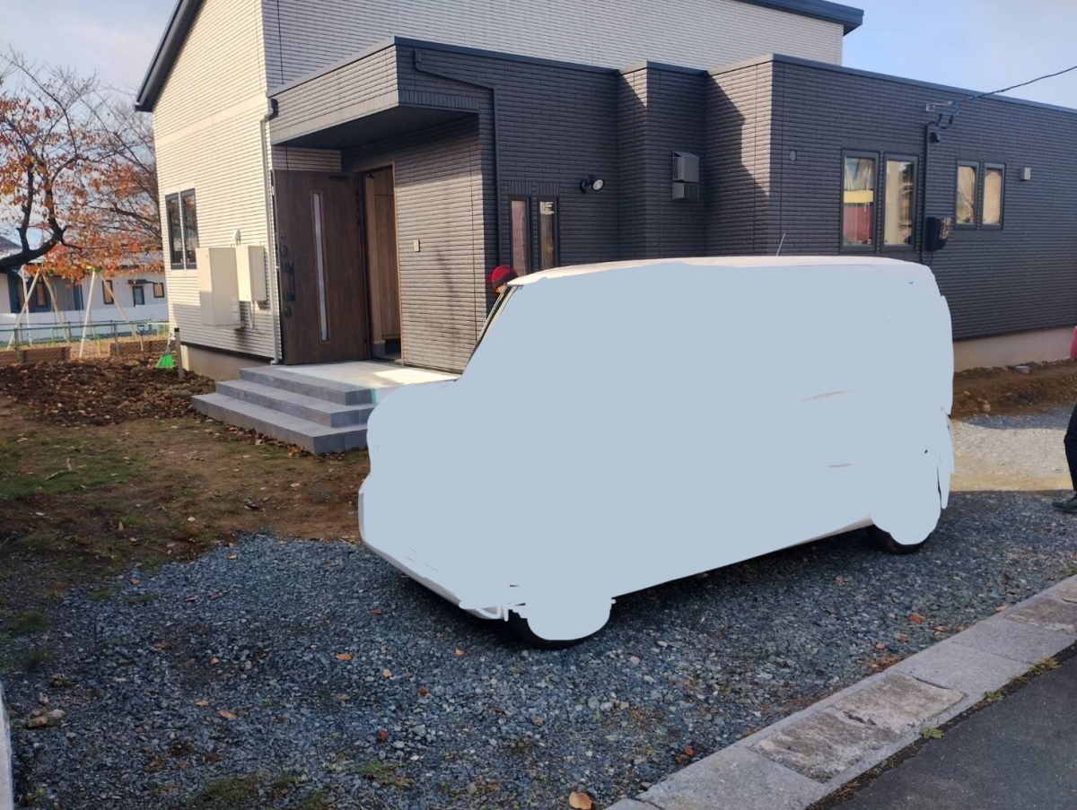サントーヨー住器の【八戸市】外構工事で快適な暮らしを実現の施工前の写真1