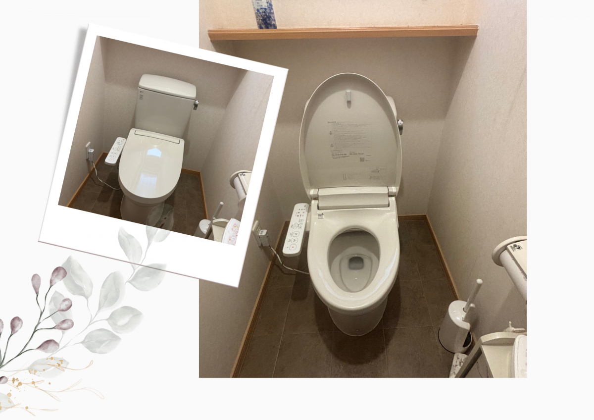 サントーヨー住器の【八戸市】トイレの便座交換|LIXIL KBシリーズに取り替えました!の施工後の写真1