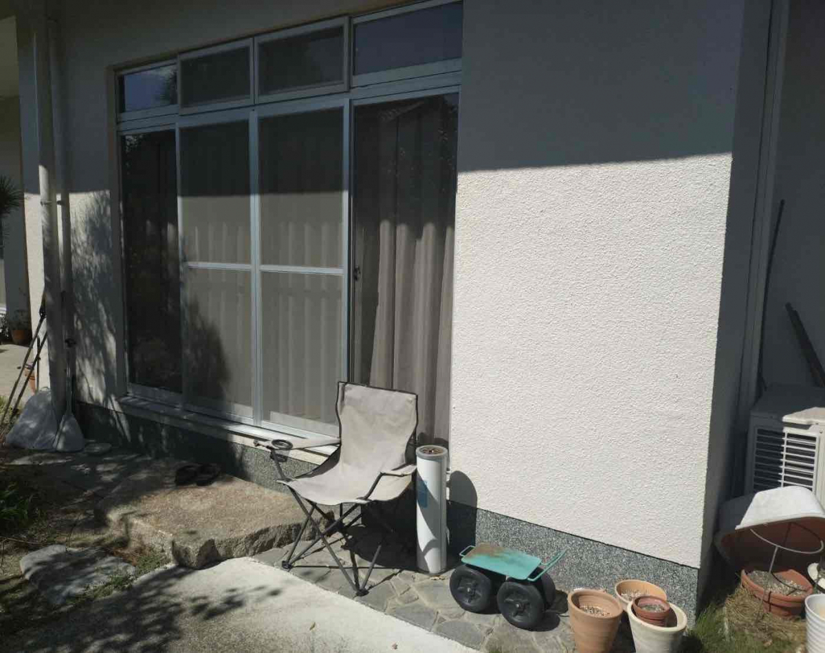 共栄アルミトーヨー住器のサニージュF 取付工事の施工前の写真1