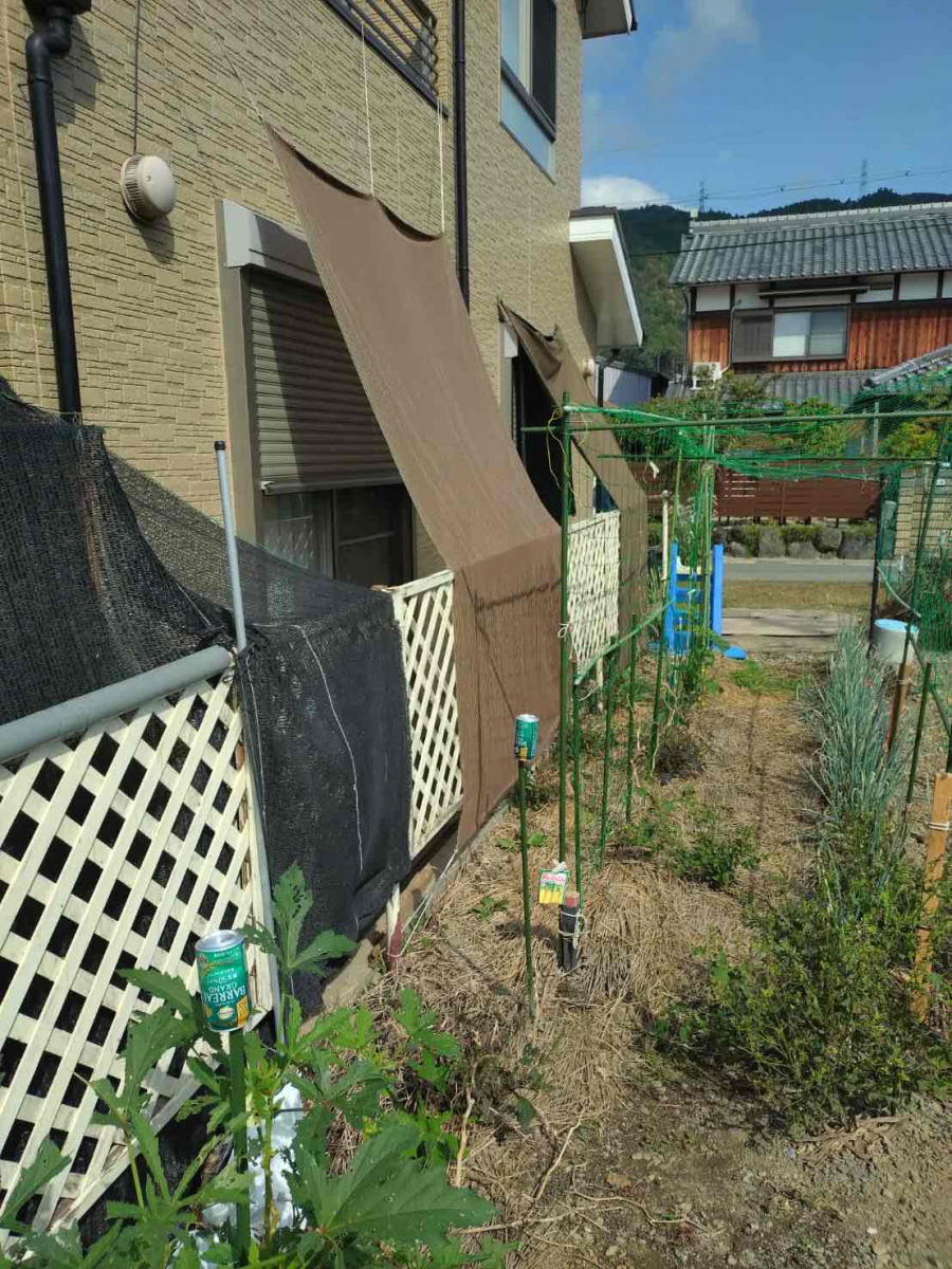 共栄アルミトーヨー住器のフェンスAB  YL3型　工事の施工前の写真1