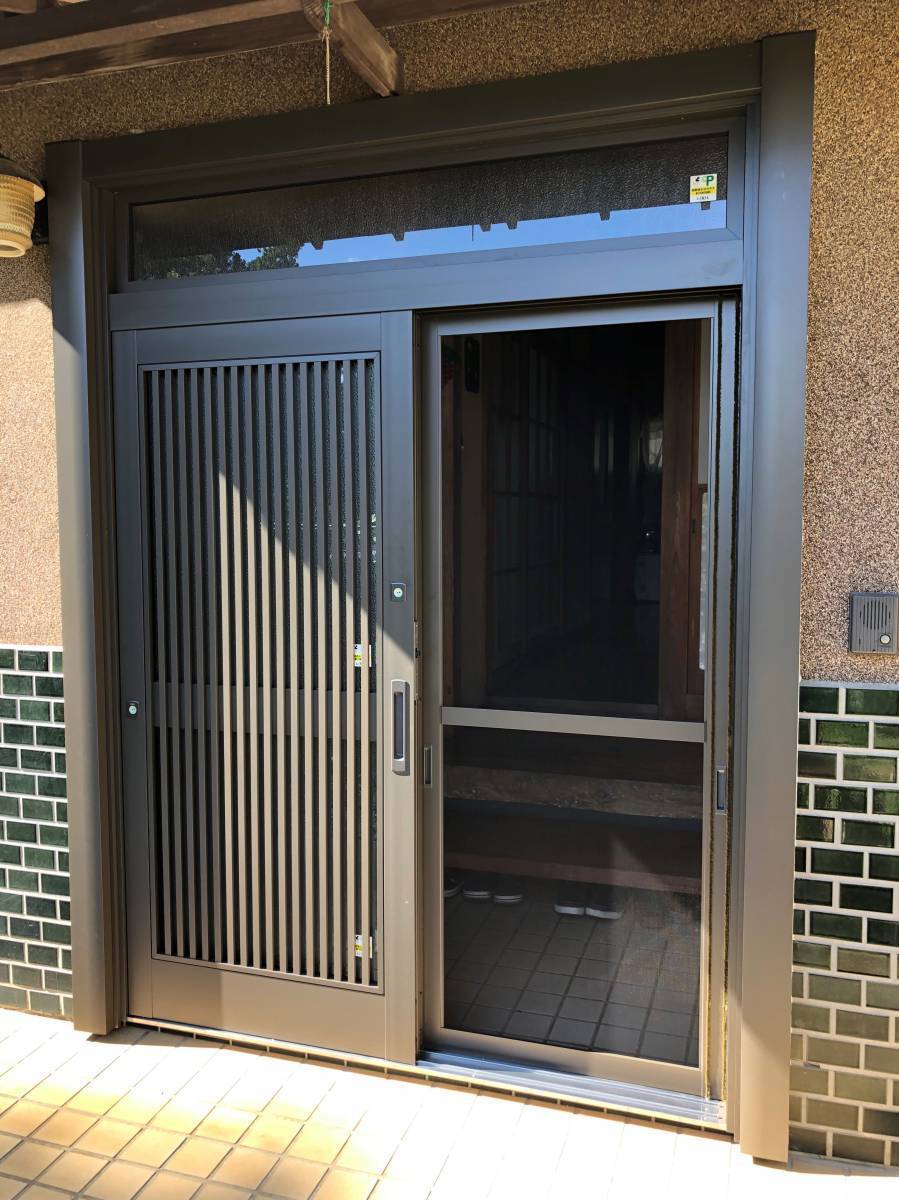 広海クラシオ 千葉支店の玄関ドア交換：１ＤＡＹリフォーム工事⑨の施工後の写真2