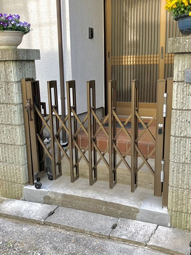 広海クラシオ 千葉支店の門扉を新しく！の施工後の写真1