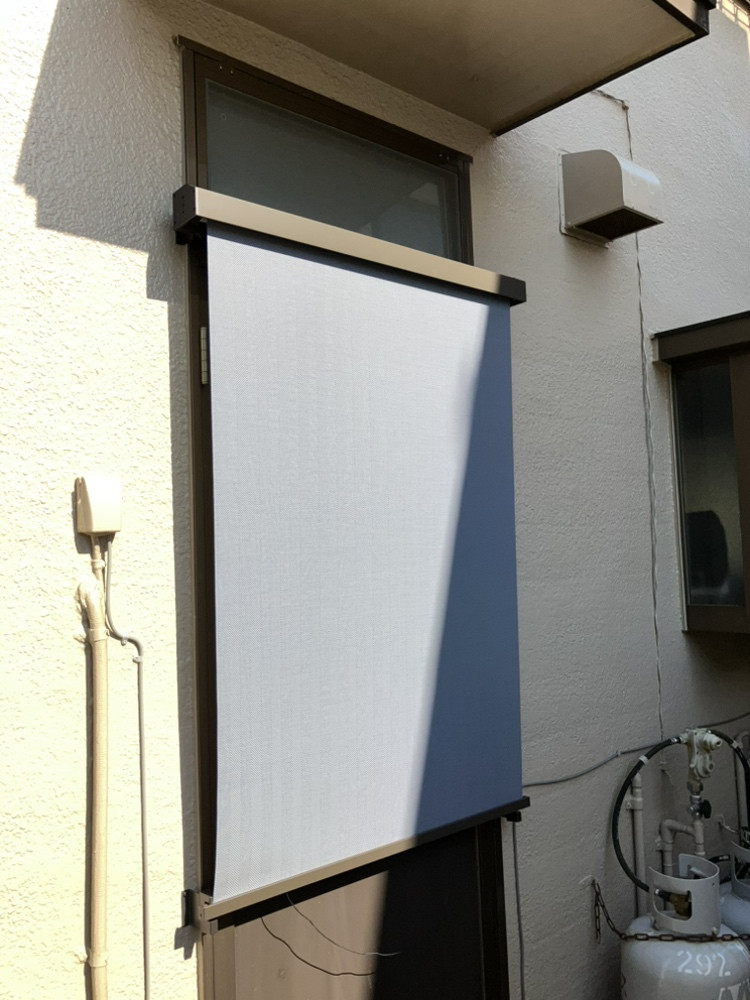広海クラシオ 千葉支店の西日にうんざり 簡単取付で日差しをカットの施工後の写真1