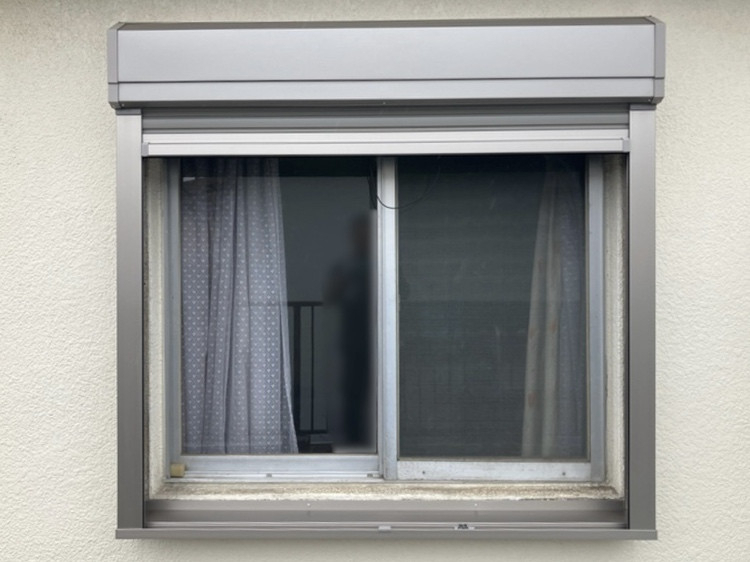 広海クラシオ 千葉支店のシャッターを取り替えたい！　枠からすべて取り替えた事例ですの施工後の写真1