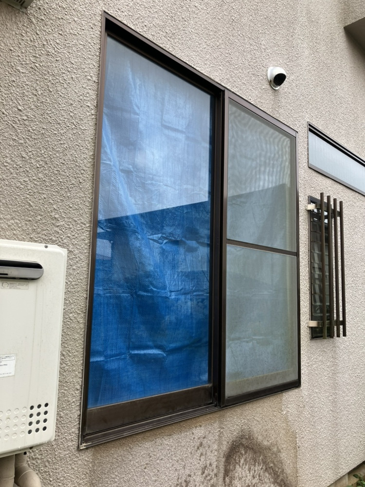 広海クラシオ 千葉支店の面格子は「目隠し,採光」も出来るんですの施工前の写真2