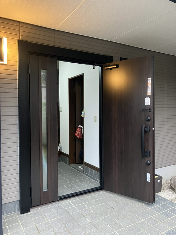 広海クラシオ 千葉支店のリシェント玄関ドア　特集２の施工後の写真2