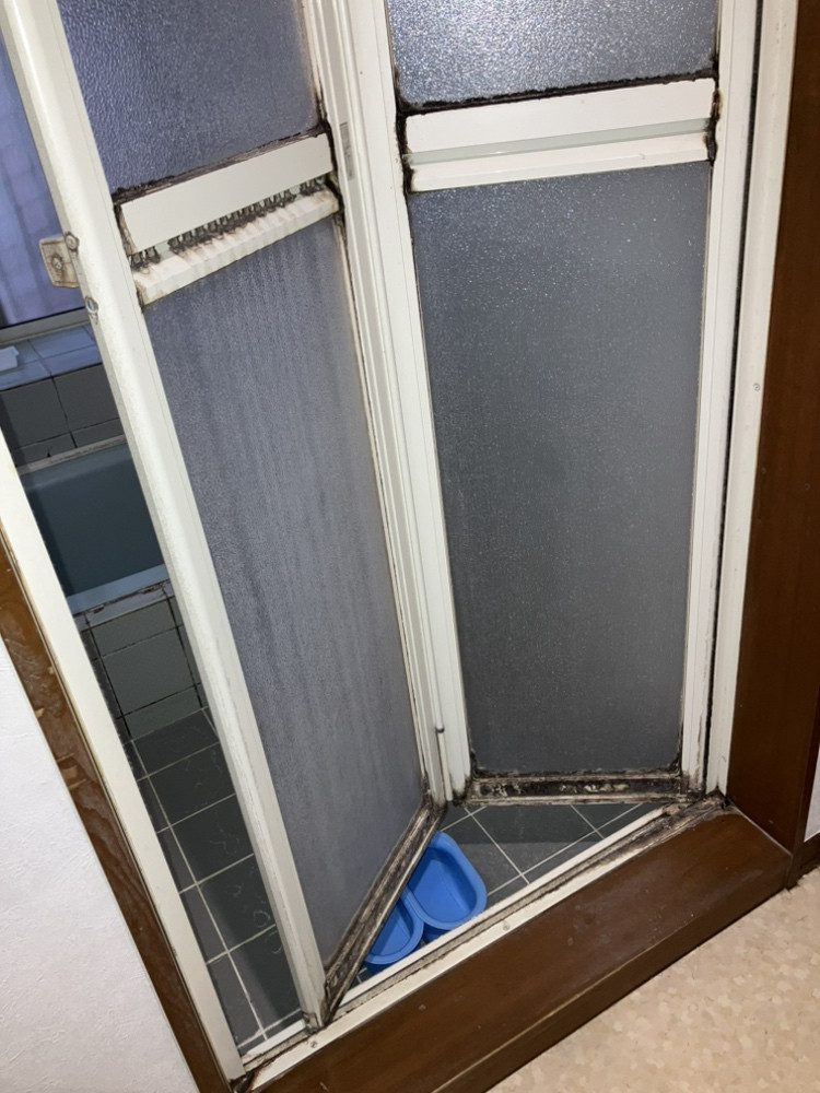 広海クラシオ 千葉支店の浴室の折れ戸をドアに交換の施工前の写真2