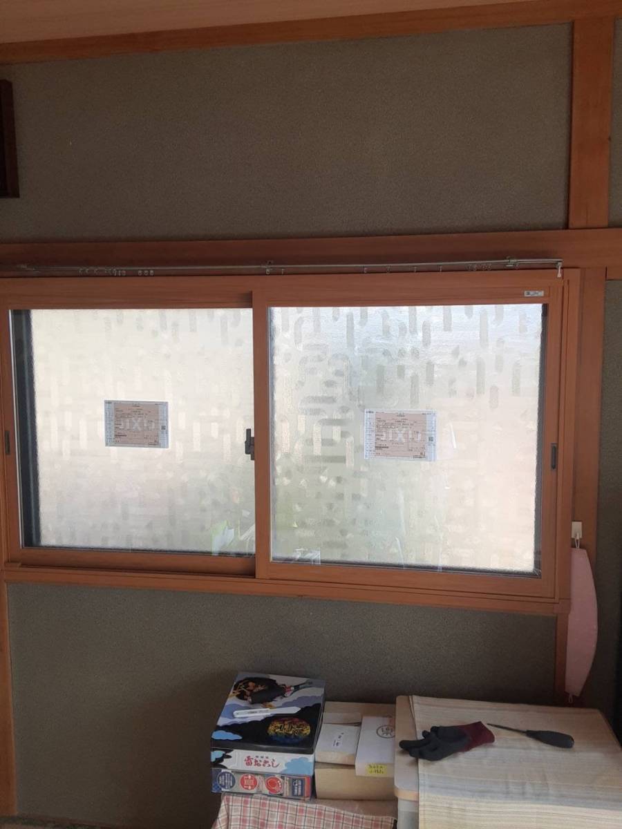 大角屋トーヨー住器の白石市　内窓工事【インプラス】の施工後の写真2
