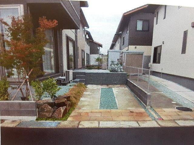 大角屋トーヨー住器の【カーゲート・フェンス】仙台市 お洒落な外構リフォームの施工前の写真1