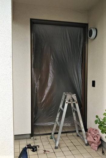 ダイカクヤ 仙台の玄関ドアの断熱性を上げたい！！！仙台市玄関ドアリフォームの施工後の写真2