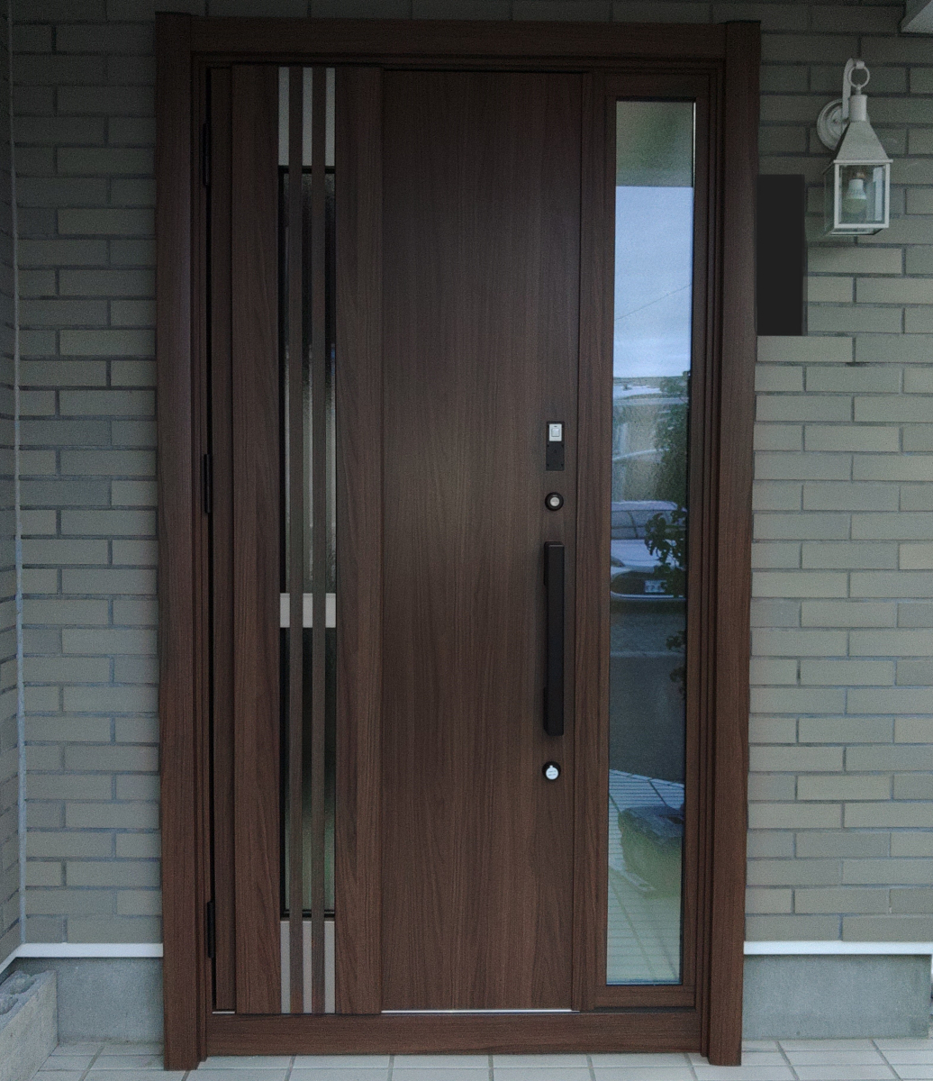 ダイカクヤ 仙台の玄関ドアを断熱性の高いドアに交換したい！！！仙台市の施工後の写真1