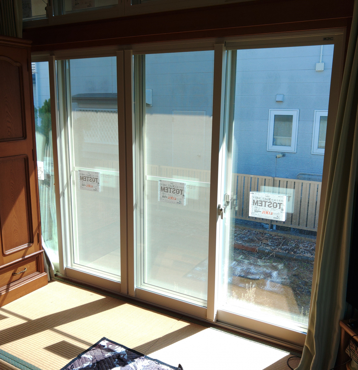 ダイカクヤ 仙台の先進的窓リノベ補助金利用で和室の内窓工事　インプラス　仙台市の施工後の写真1