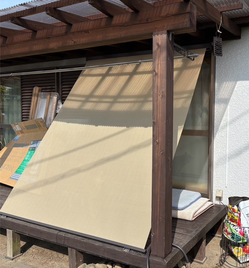 ダイカクヤ 仙台の【日除け】スタイルシェードで夏の暑さをシャットアウト!!! 仙台市の施工後の写真2