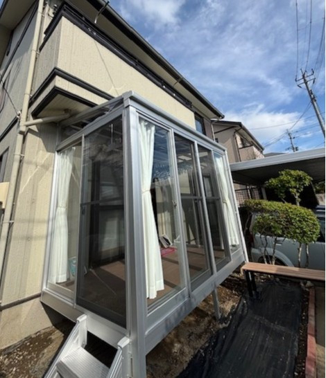 ダイカクヤ 仙台の【サンルーム】テラス・デッキからサンルームへ　サニージュ工事　仙台市の施工後の写真3