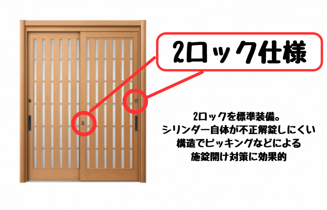 ヒロトーヨー住器の【むつ市】1日で玄関が新しく!採光・防犯性を改善の施工事例詳細写真1