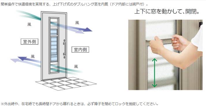 ヒロトーヨー住器の【むつ市】採風＆採光の玄関ドアに交換したら快適になりましたの施工後の写真3