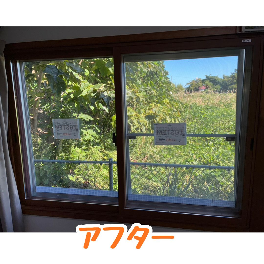 ヒロトーヨー住器の【青森県】＊先進的窓リノベ2025事業＊まずは1部屋からお試し！内窓で寒さ対策の施工後の写真1