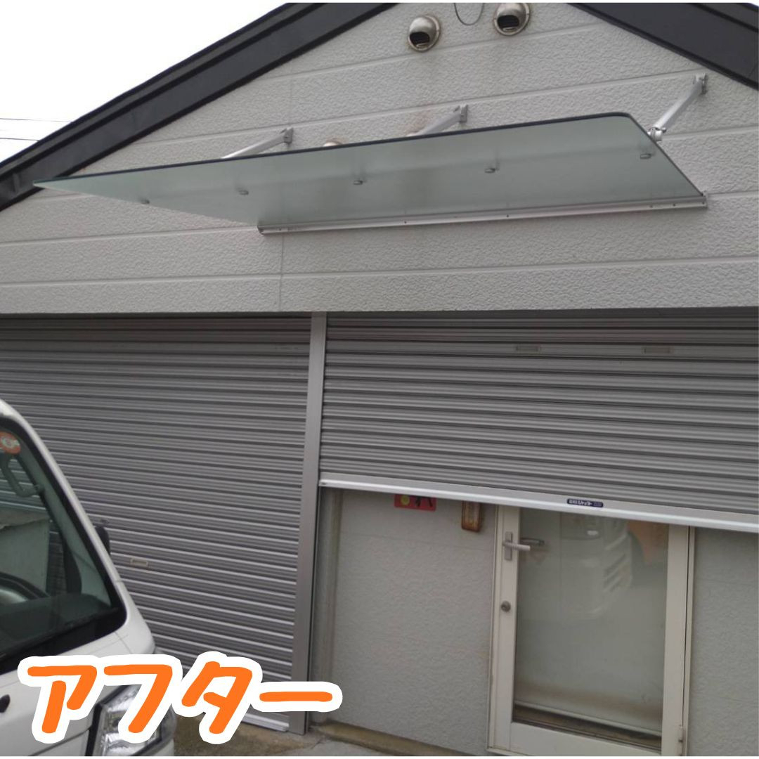 ヒロトーヨー住器の【むつ市】後付けOK！ワンちゃん施設の入り口改善の施工後の写真1