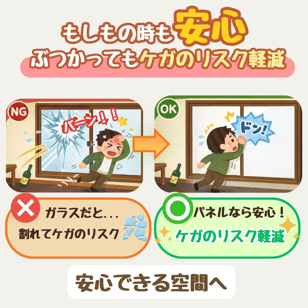 ヒロトーヨー住器の【むつ市】内窓でここまでできる？安全性・プライバシーを高めた店舗リフォームの施工後の写真3