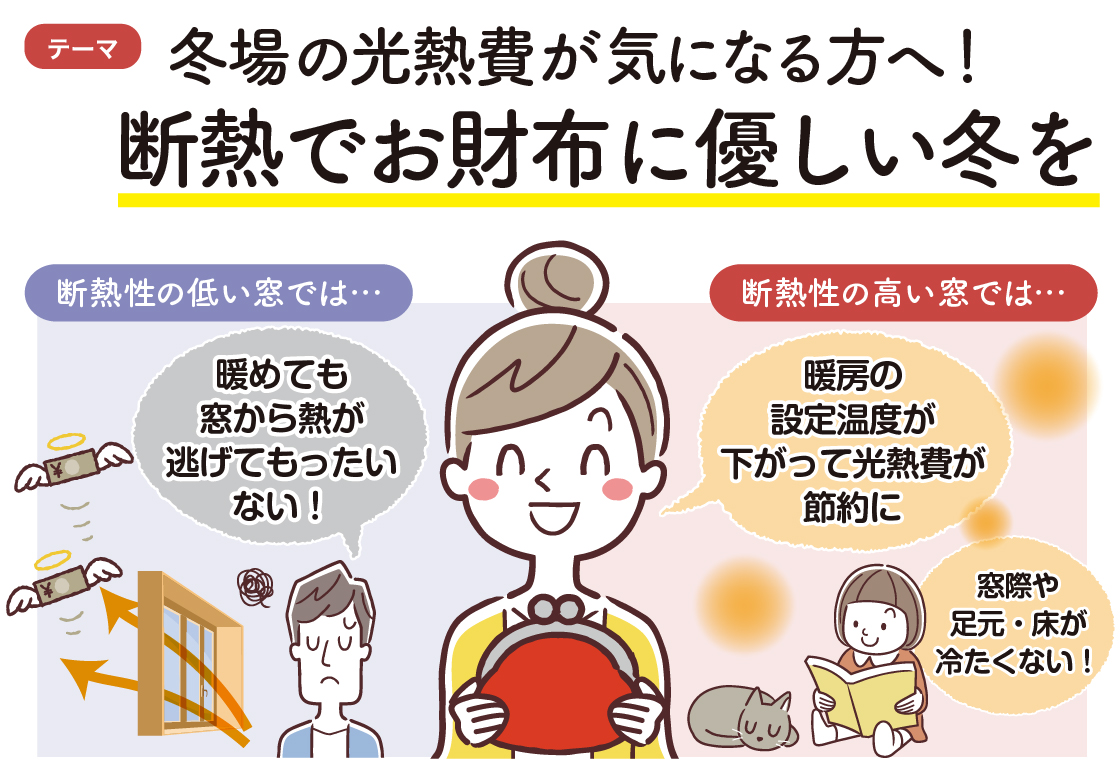 知って得する　すまいの健康・快適だより【12月号】 おさだガラスのブログ 写真2