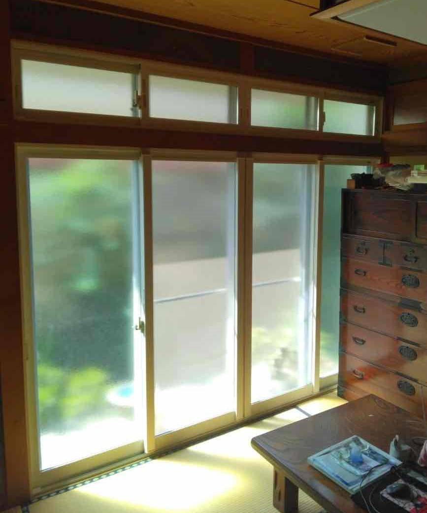 おさだガラスのお部屋に合わせカラー選べますの施工後の写真1