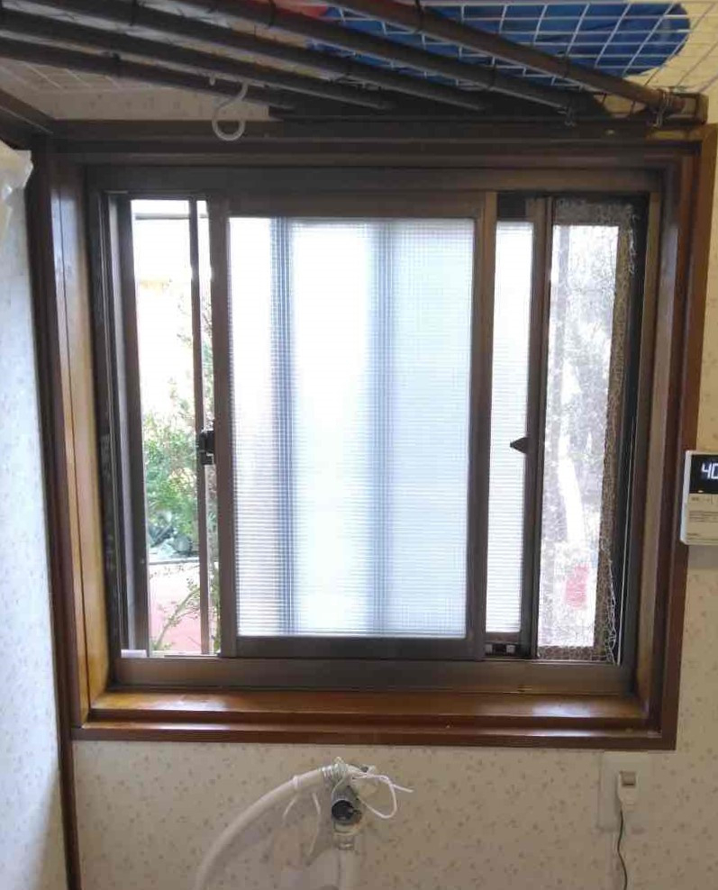 おさだガラスの補助金活用し窓の断熱リフォームの施工前の写真1