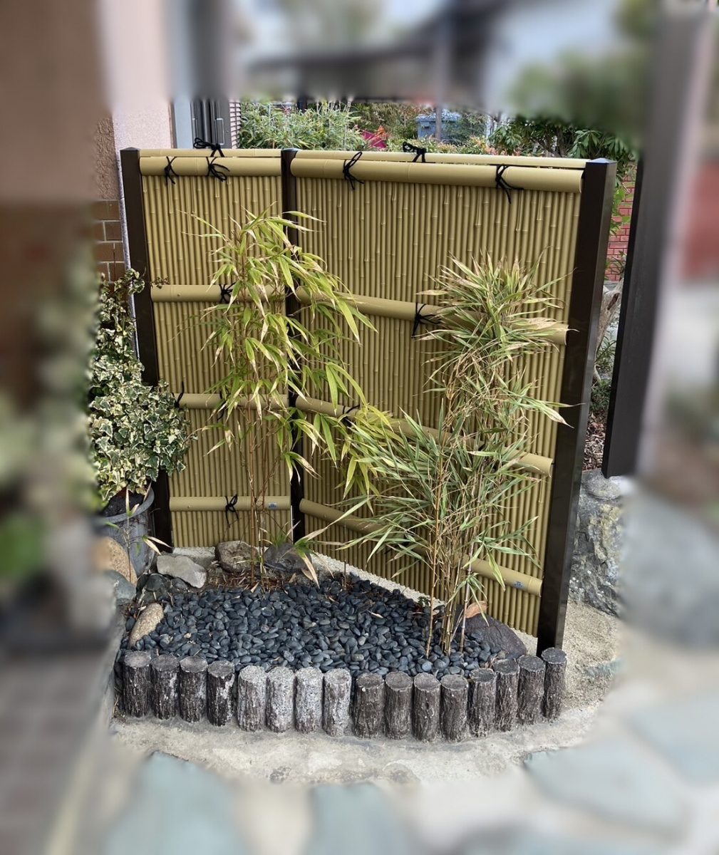 おさだガラスの伝統の和風庭園を演出!の施工後の写真1