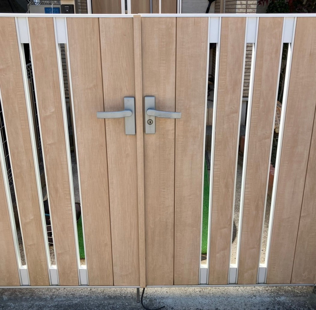 おさだガラスの不具合部分のみ交換させていただきましたの施工前の写真1