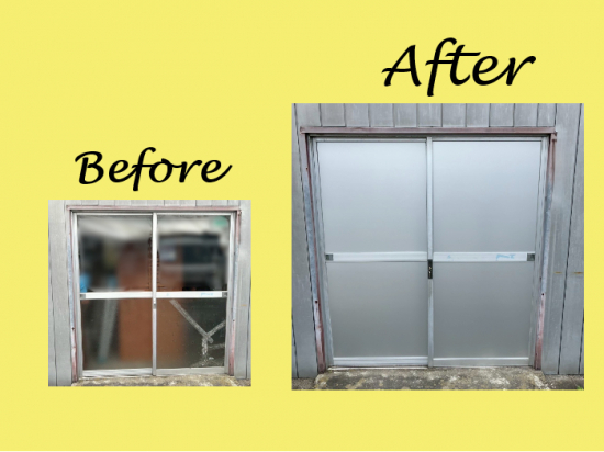 施工事例の写真