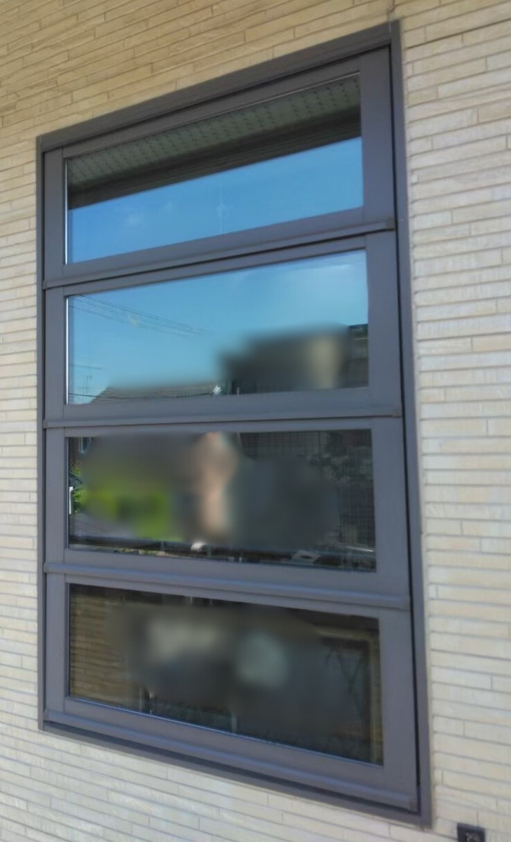 おさだガラスの窓の組み合わせで広がるデザインの可能性の施工前の写真1