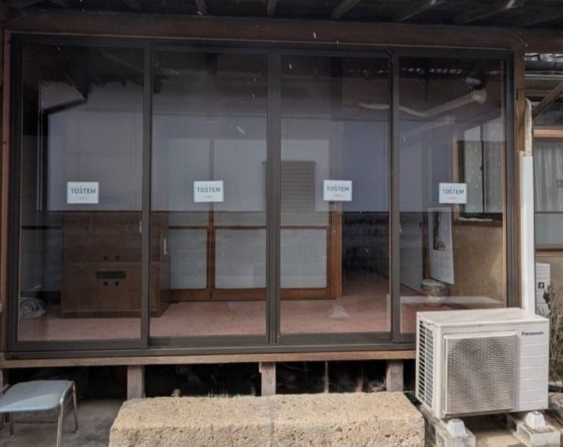 おさだガラスの木製・単板ガラスサッシから一新! 断熱性能を大幅向上の施工後の写真1