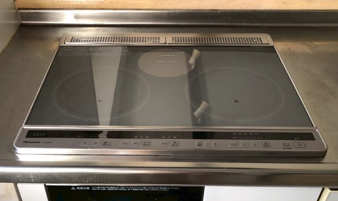 おさだガラスのIHクッキングヒーターの不具合を解消の施工後の写真1