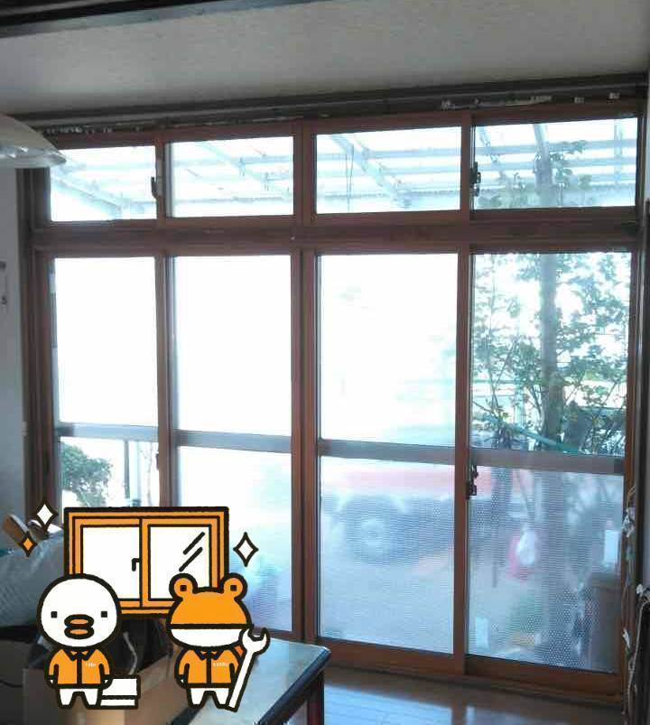 おさだガラスの【インプラス】内窓取付工事の施工後の写真1