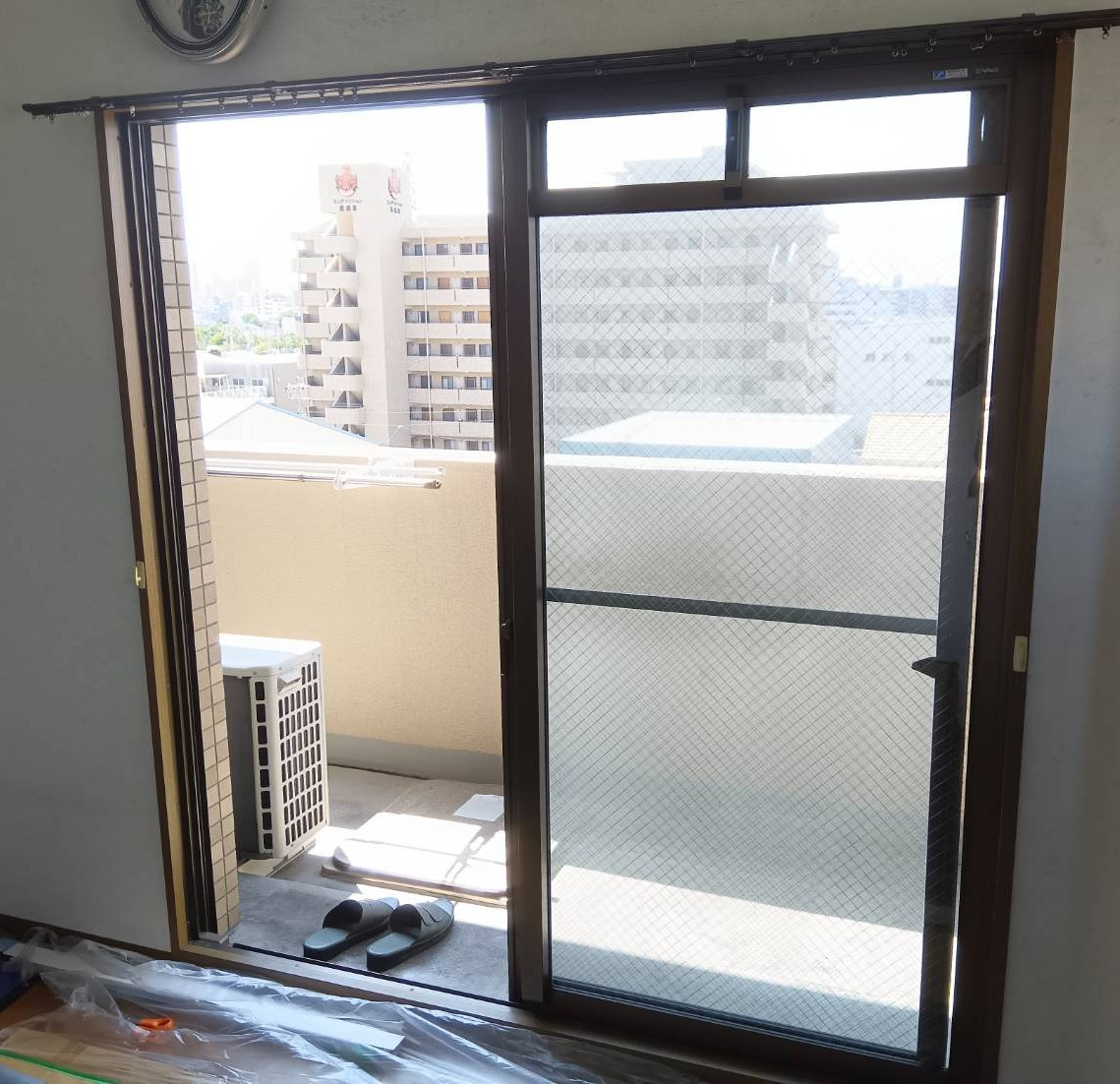 大東トーヨー住器の大東トーヨー住器施工🍀強い西日対策に！高遮熱Low-Eガラスで快適な室内への施工前の写真1