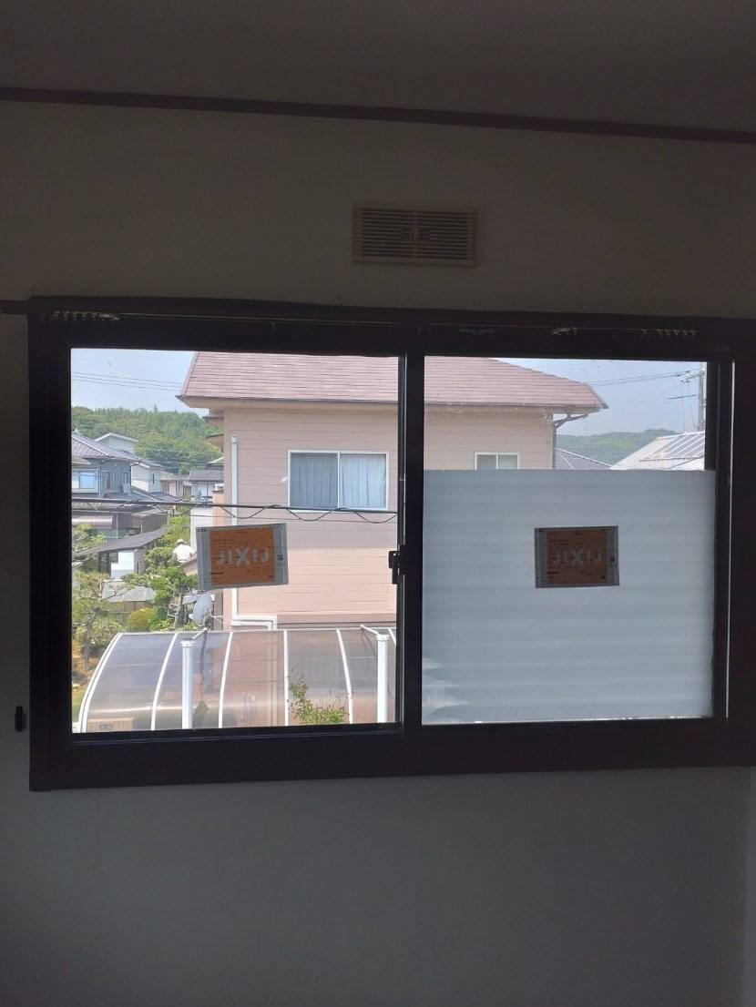 コーズトーヨー住器の防音のために　内窓　インプラス　取付　させていただきました。の施工後の写真3